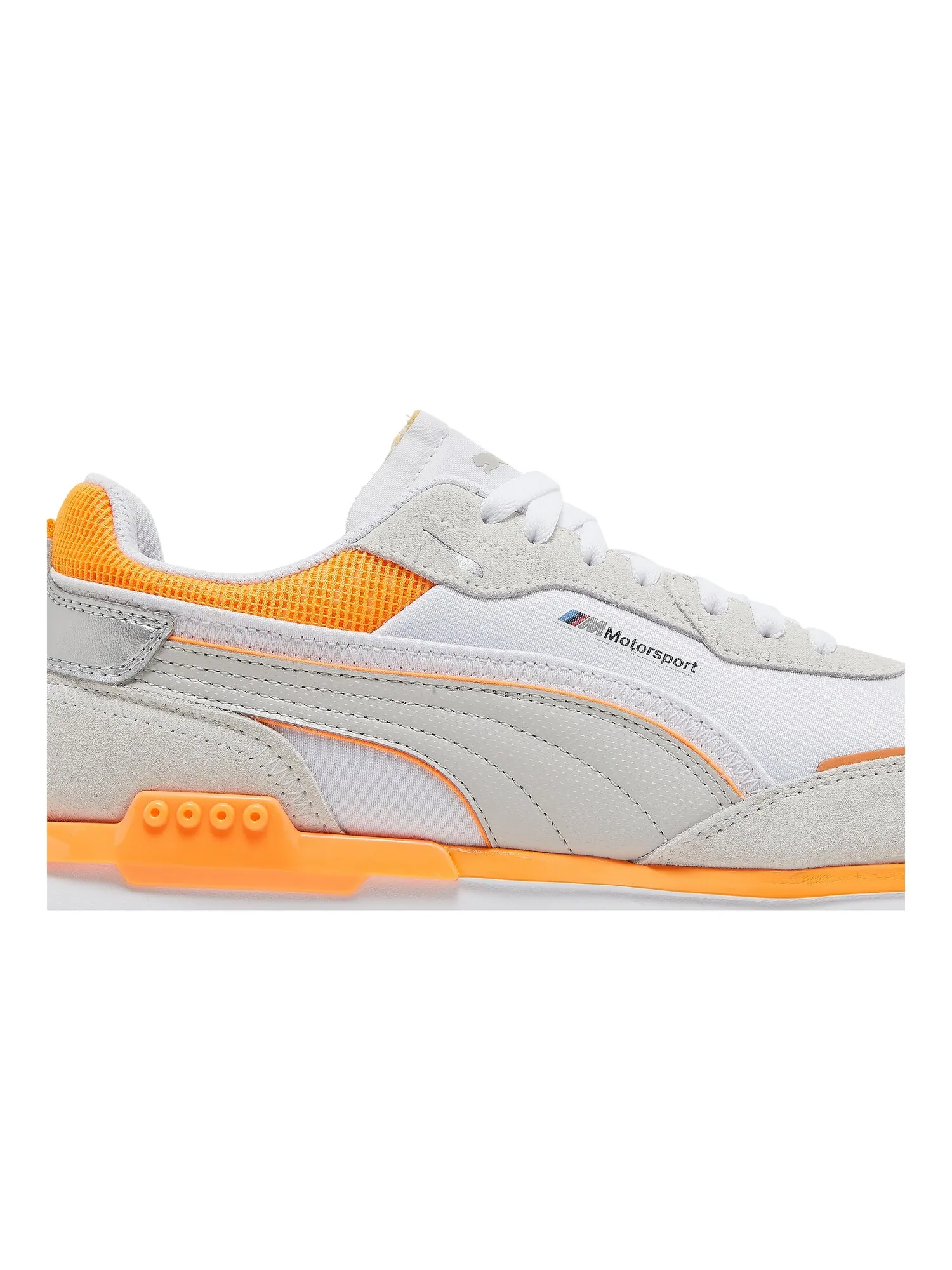 Кроссовки BMW Motorsport x City Rider Puma — изображение 2 из 8, белый/оранжевый