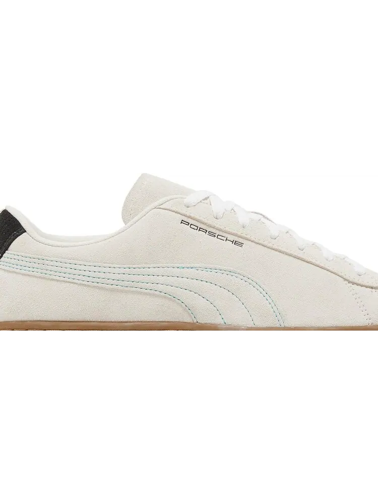 Кроссовки Puma Porsche Legacy x Suede Ivory Glow Gum — изображение 2 из 8, бежевый