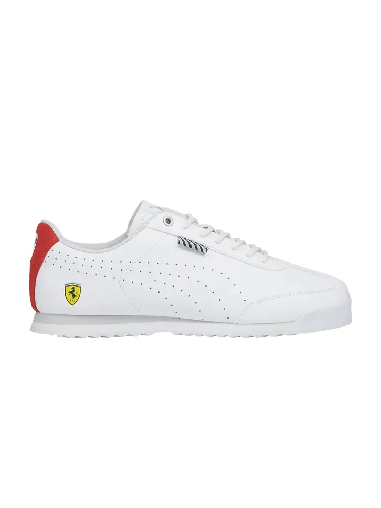 Кроссовки Puma Scuderia Ferrari x Roma Via 'White Rosso Corsa' — изображение 1 из 1, белый