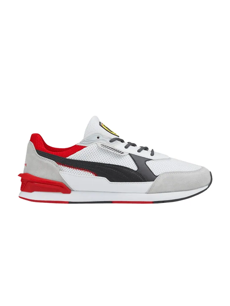Кроссовки Scuderia Ferrari x Low Racer 'White Black Rosso Corsa' — изображение 1 из 1, белый черный