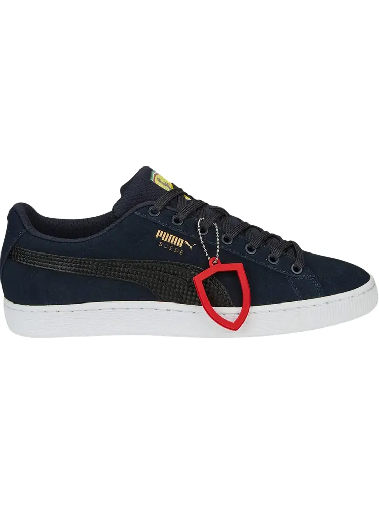 Кроссовки Puma Scuderia Ferrari x Suede Shield - Parisian Night — изображение 1 из 1, синий