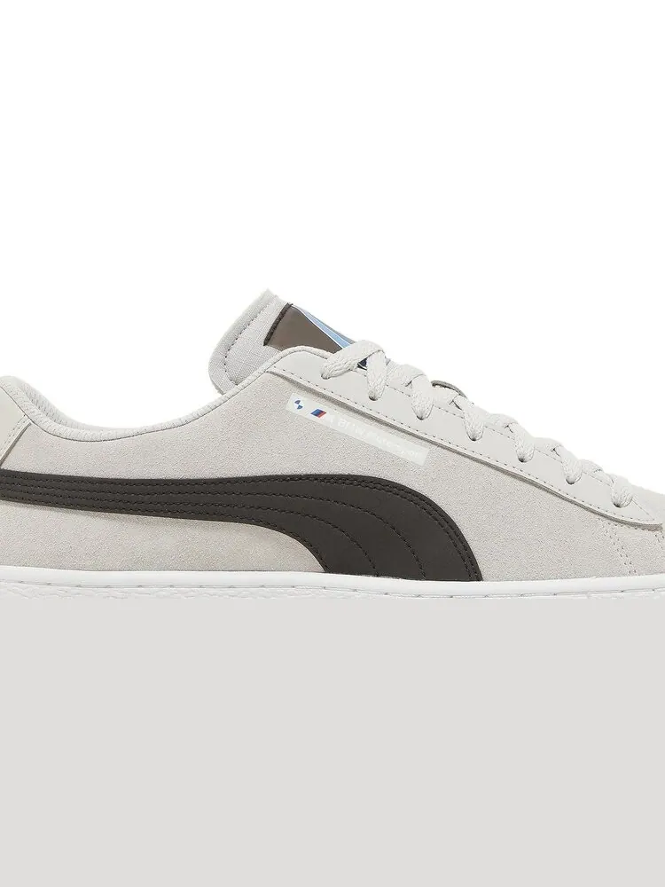 Кроссовки Puma BMW Motorsport x Suede Grey Violet Black — изображение 2 из 7, серый