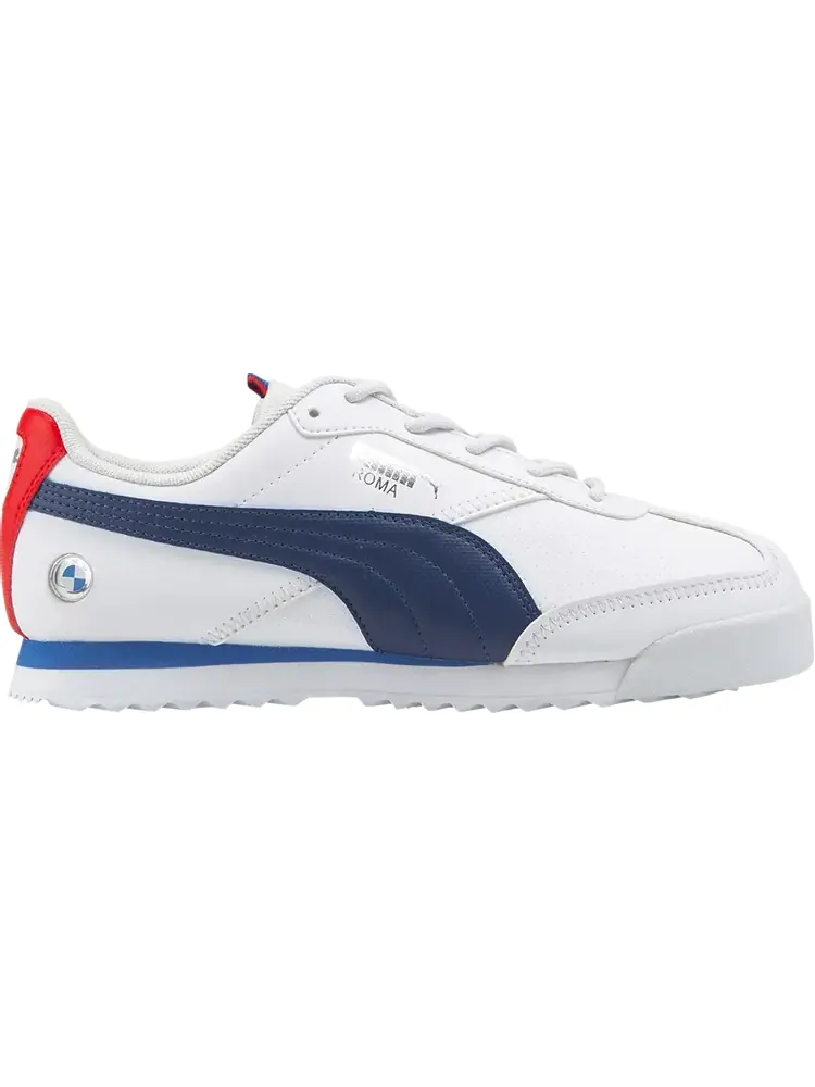 Кроссовки Puma BMW Motorsport x Roma Big Kid White Estate Blue — изображение 1 из 1, белый