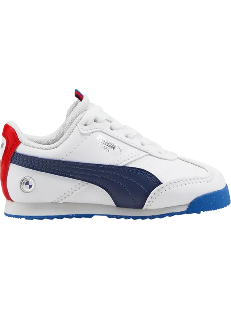 Кроссовки Puma BMW Motorsport x Roma Infant White Estate Blue — изображение 1 из 1, белый
