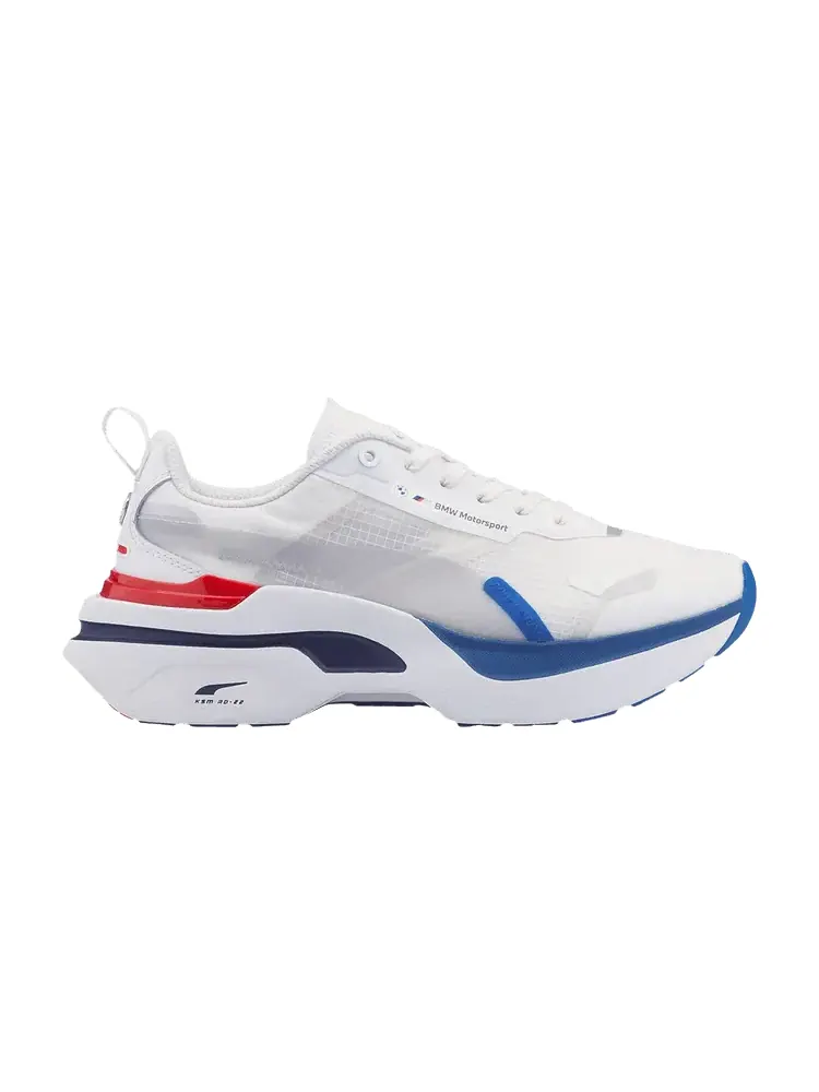Кроссовки BMW Motorsport x Wmns Kosmo Rider 'White Strong Blue' — изображение 1 из 1, белый синий