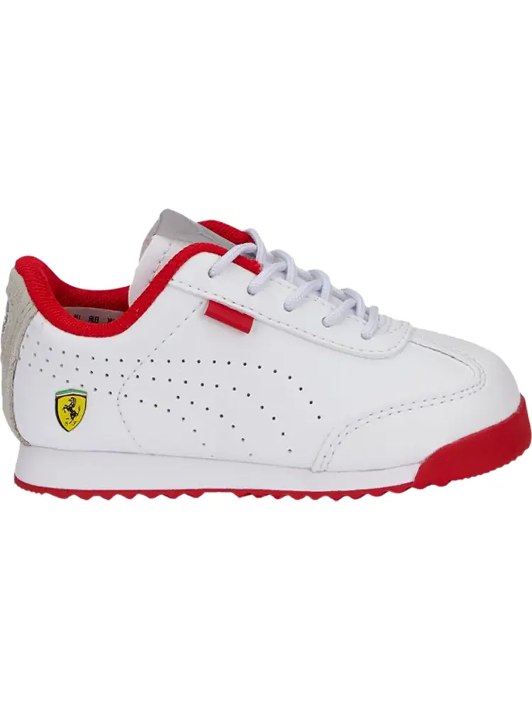 Кроссовки Puma Scuderia Ferrari x Roma Via Infant White — изображение 1 из 1, белый