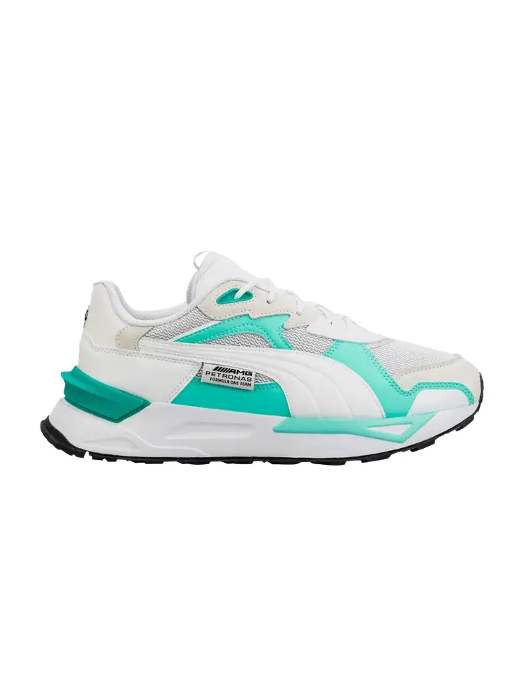 Кроссовки Mercedes-AMG Petronas F1 x Mirage Sport Asphalt 'White Teal' — изображение 1 из 1, белый