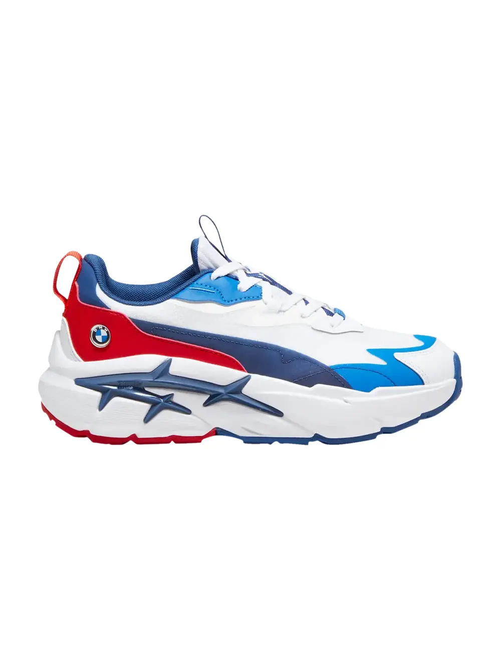 Кроссовки BMW M Motorsport x Wmns Spina Nitro Puma — изображение 1 из 1, белый/красный
