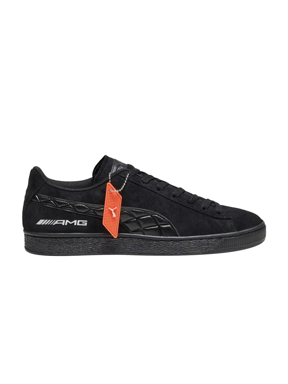 Кроссовки Mercedes-AMG Petronas F1 x Suede Puma — изображение 1 из 1, черный/светлый/белый