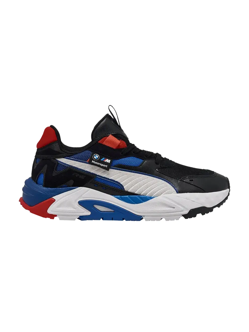 Кроссовки BMW M Motorsport x RS-Trck Puma — изображение 1 из 1, черный/белый//красный