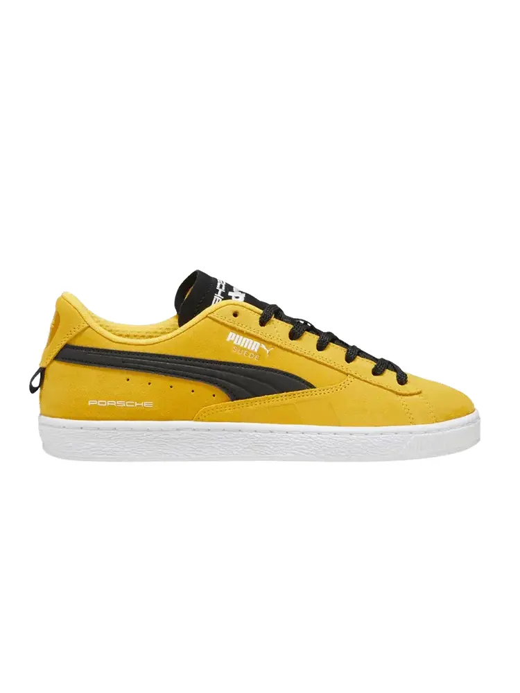 Кроссовки Puma Porsche Legacy x Suede Sport Yellow — изображение 1 из 1, желтый
