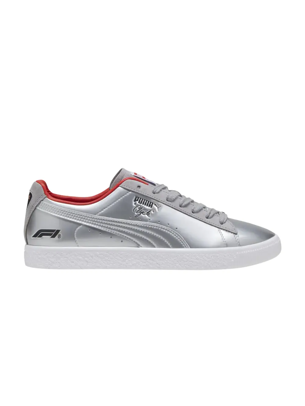 Кроссовки Formula 1 x Clyde Puma — изображение 1 из 1, серебряный
