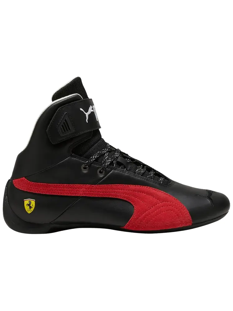 Кроссовки Puma Scuderia Ferrari x Future Cat Mid 'Black Rosso Corsa' — изображение 1 из 1, черный