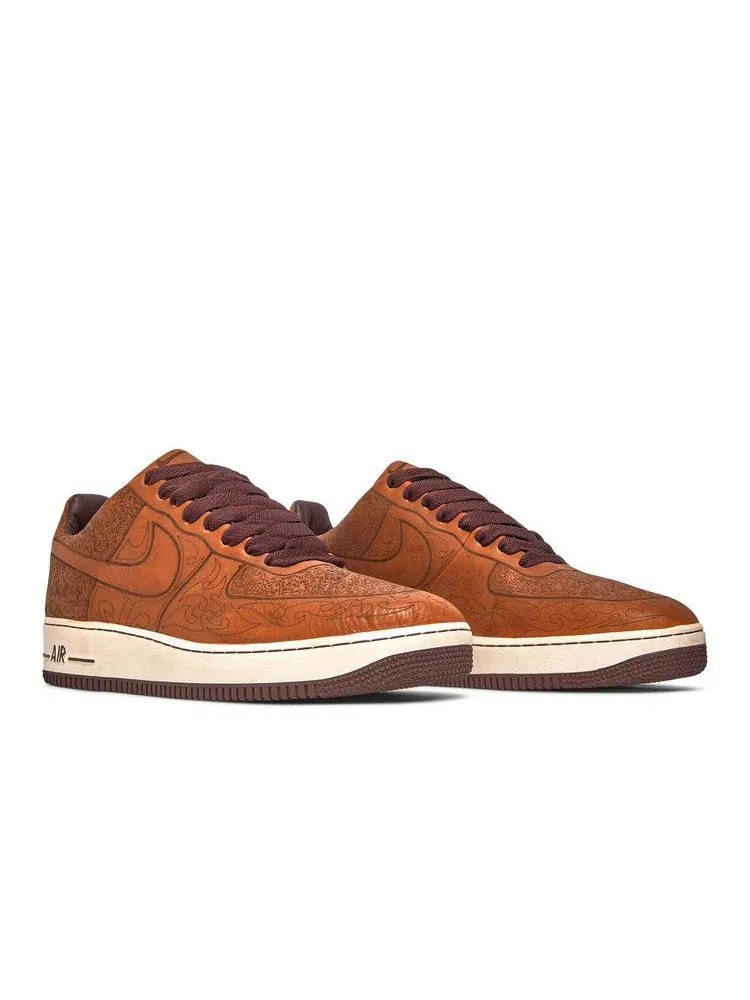 Кроссовки Nike Air Force 1 'Laser' — изображение 9 из 9, коричневый/коричневый