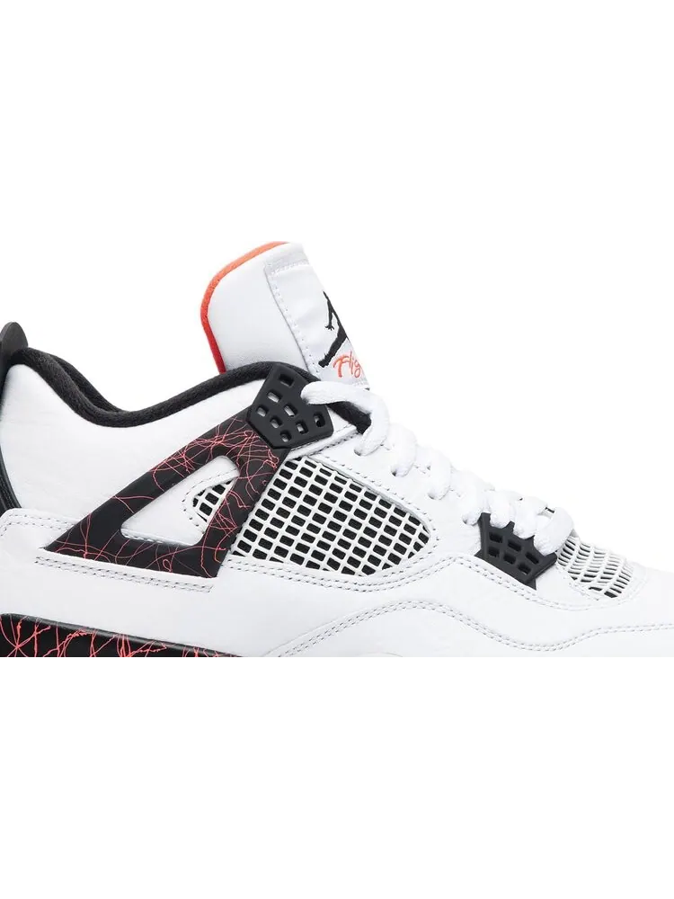 Кроссовки Air Jordan 4 Retro Pale Citron — изображение 2 из 8, белый