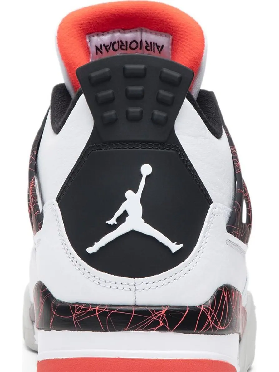 Кроссовки Air Jordan 4 Retro Pale Citron — изображение 7 из 8, белый