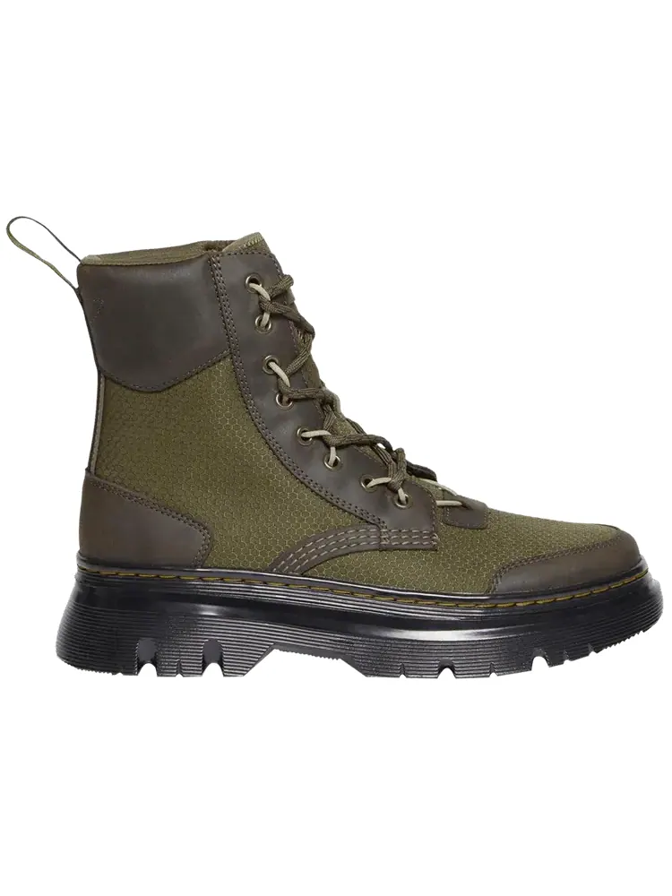Ботинки Dr. Martens Tarik комбинированные — изображение 1 из 1, оливковый