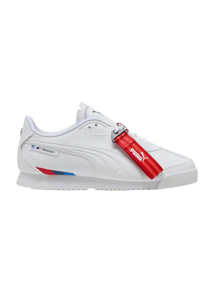 Кроссовки BMW M Motorsport x Roma Stradale 'White Black' — изображение 1 из 1, белый черный