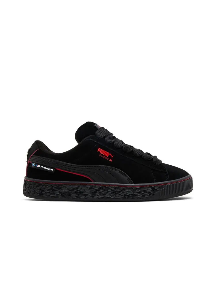Кроссовки BMW M Motorsport x Suede XL 'Black Pop Red' — изображение 1 из 8, черный красный