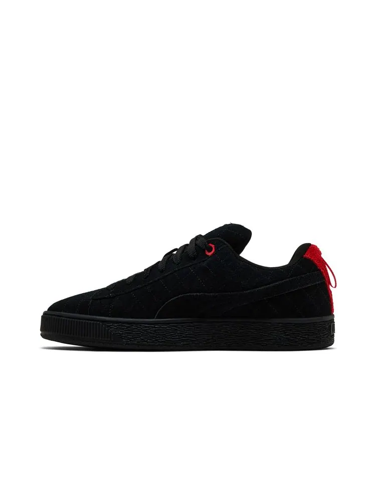 Кроссовки Scuderia Ferrari x Suede XL 'Hero - Black Warm White' — изображение 3 из 8, черный белый