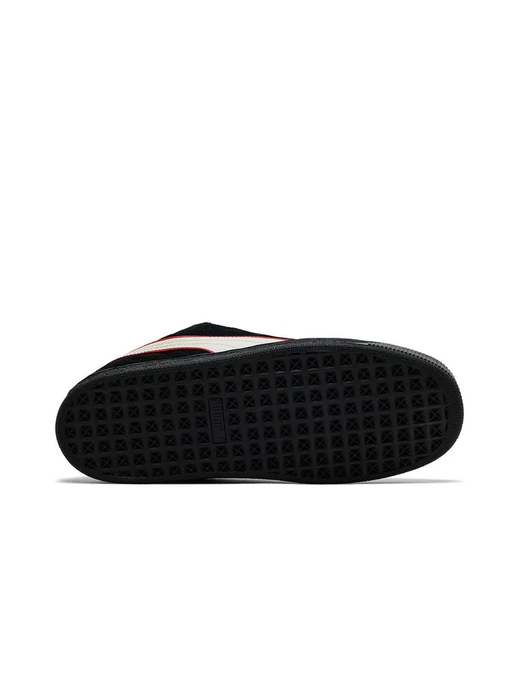 Кроссовки Scuderia Ferrari x Suede XL 'Hero - Black Warm White' — изображение 4 из 8, черный белый