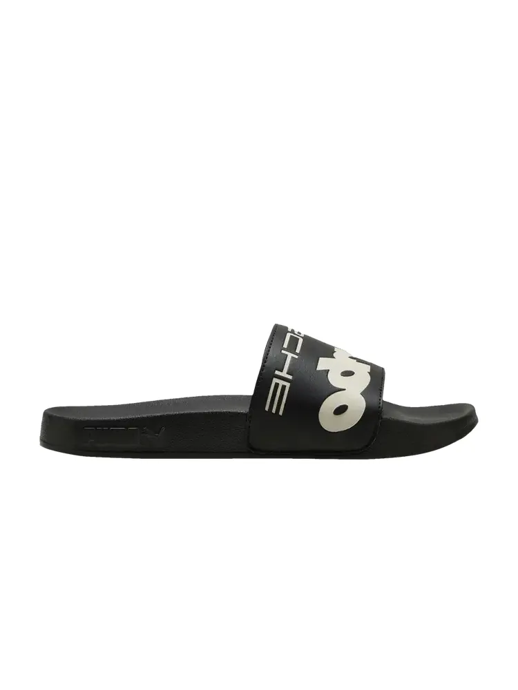 Сандалии Puma Porsche Legacy x Leadcat 2.0 Slide 'Black Alpine Snow' — изображение 1 из 1, черный