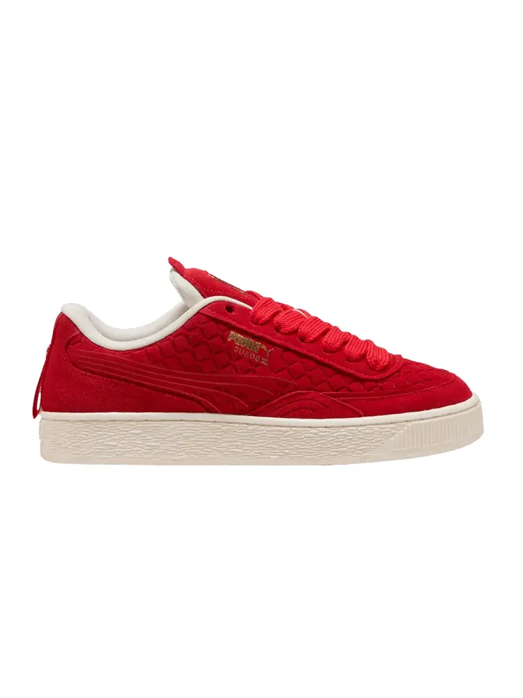 Кроссовки Puma Scuderia Ferrari x Suede XL 'Rosso Corsa' — изображение 1 из 1, белый