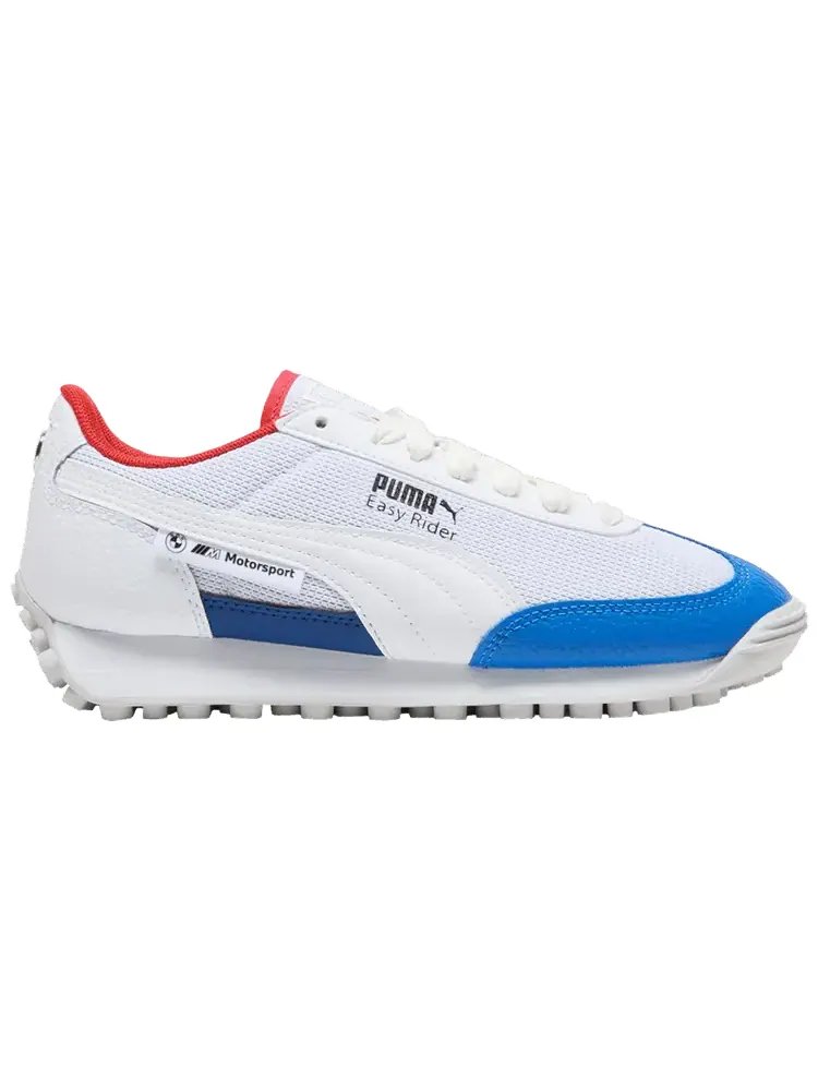 Кроссовки Puma BMW M Motorsport x Easy Rider Big Kid 'White Cool Cobalt' — изображение 1 из 1, белый