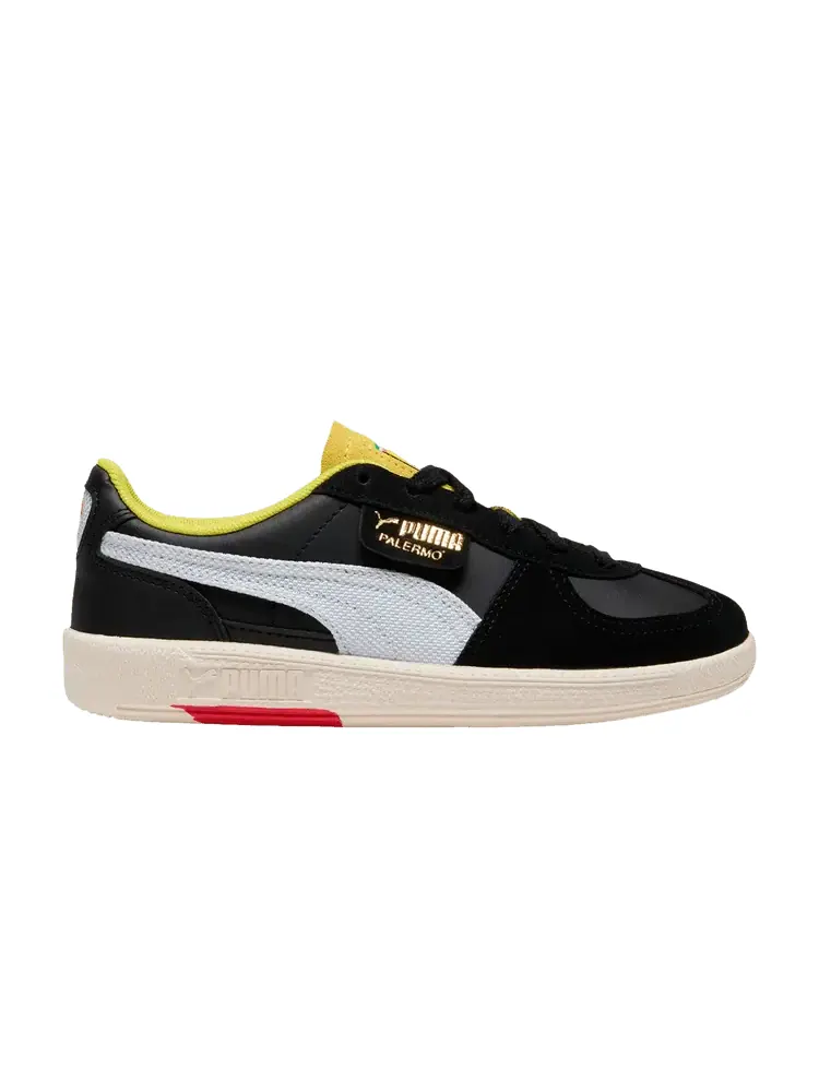 Кроссовки Puma Scuderia Ferrari x Palermo Big Kid 'Black White' — изображение 1 из 1, черный/белый