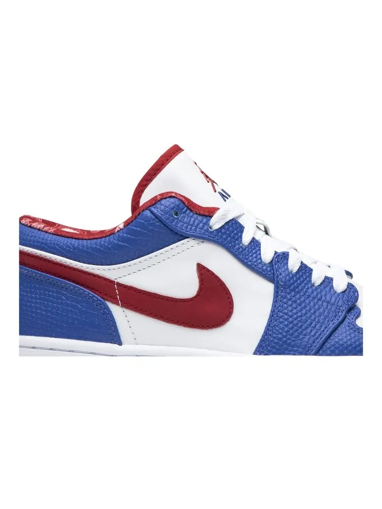 Кроссовки Air Jordan 1 Retro Low 'East Side' — изображение 2 из 4, белый