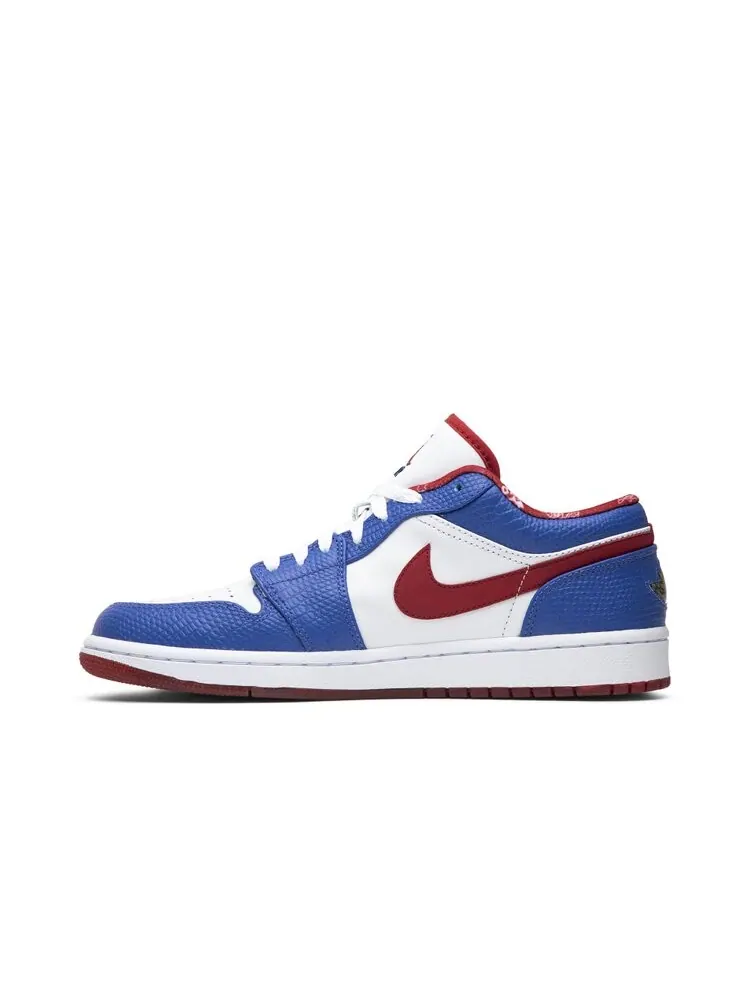 Кроссовки Air Jordan 1 Retro Low 'East Side' — изображение 3 из 4, белый