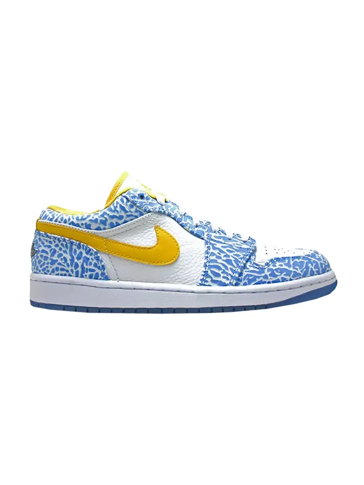 Кроссовки Air Jordan 1 Retro Low 'West Coast' — изображение 1 из 1, белый