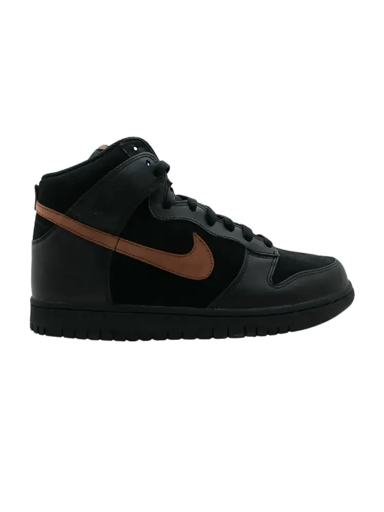 Кроссовки Nike Dunk High — изображение 1 из 1, черный