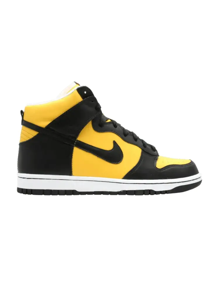 Кроссовки Nike Dunk Hi — изображение 1 из 1, желтый