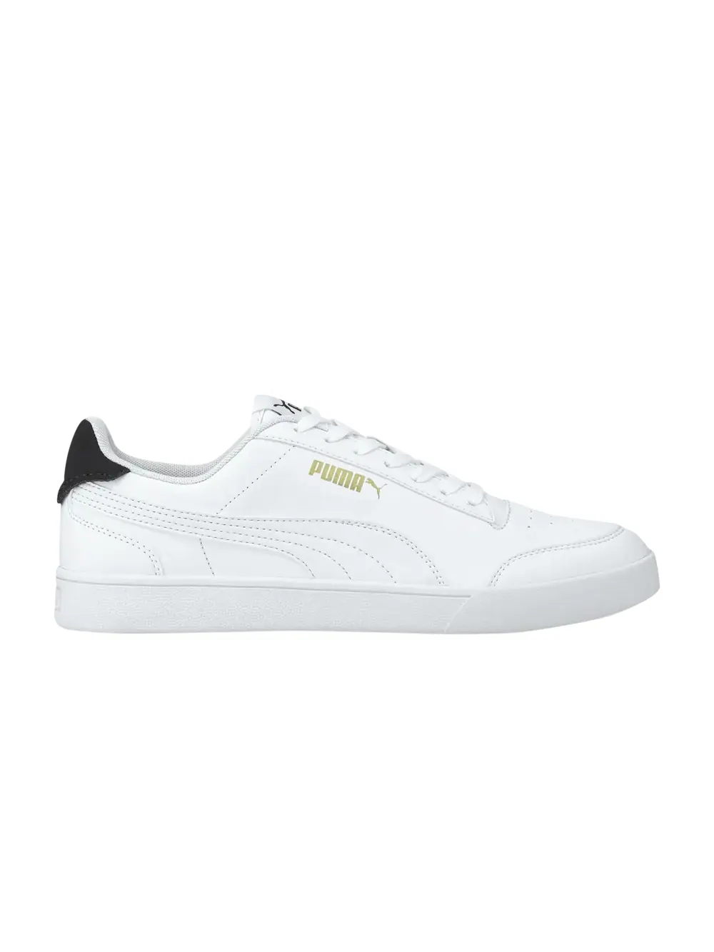 Кроссовки Shuffle Puma — изображение 1 из 1, белый/белый//золотистый
