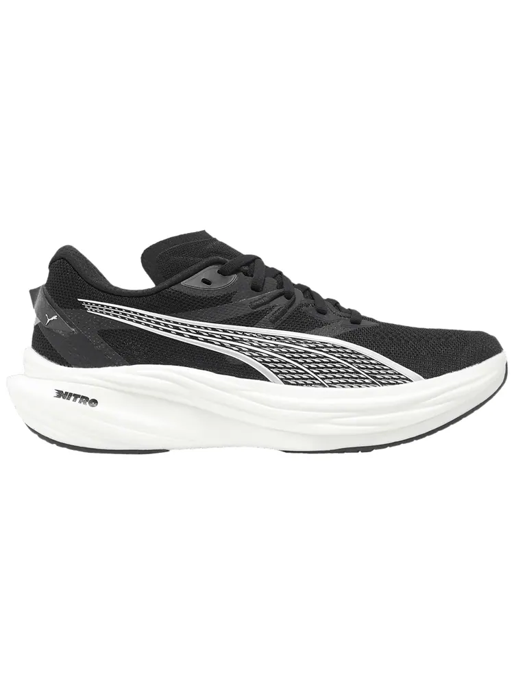 Кроссовки Puma Deviate Nitro 3 'Black White' — изображение 1 из 1, черный