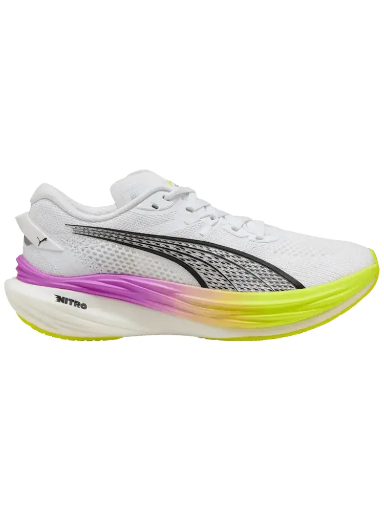 Кроссовки Puma Wmns Deviate Nitro 3 'White Pure Magenta' — изображение 1 из 1, белый