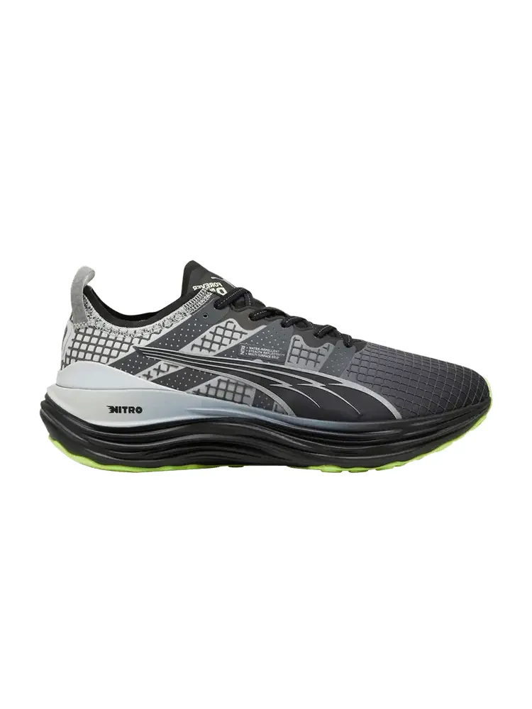Кроссовки ForeverRun Nitro 'Water Repellent - Black Fizzy Apple' — изображение 1 из 1, черный