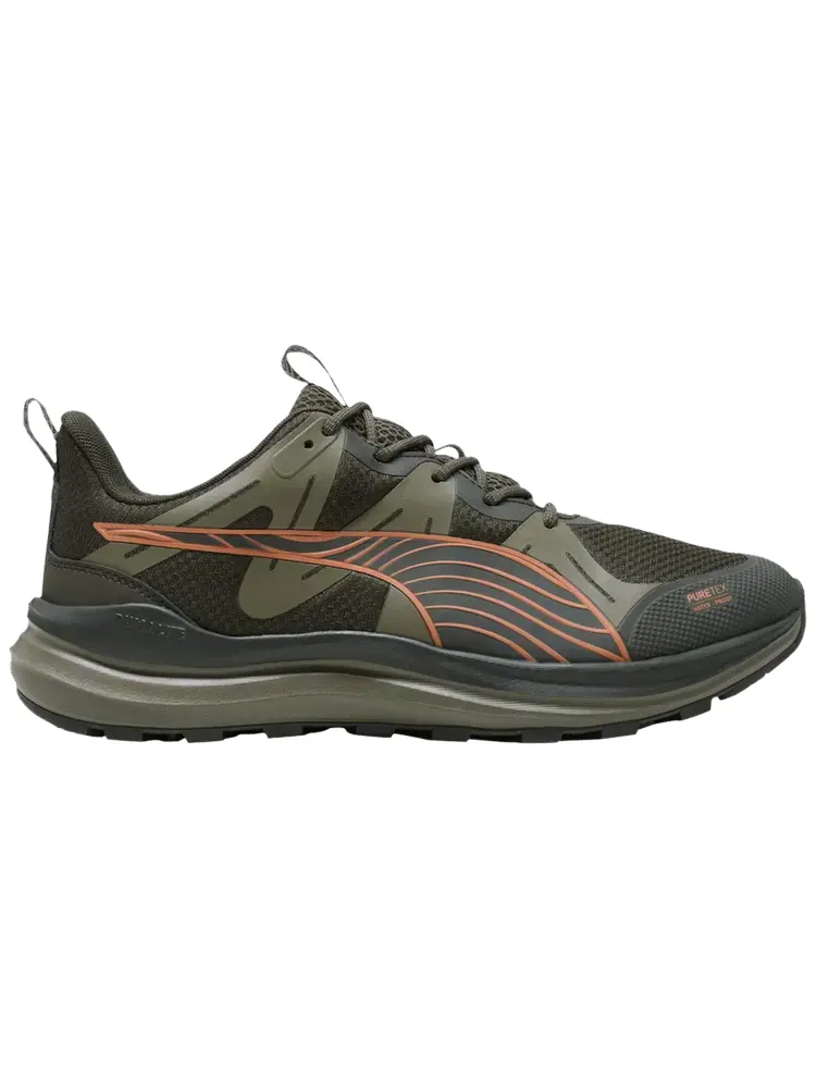 Кроссовки Puma Reflect Lite Trail PURE-TEX 'Dark Olive' — изображение 1 из 1, темный оливковый