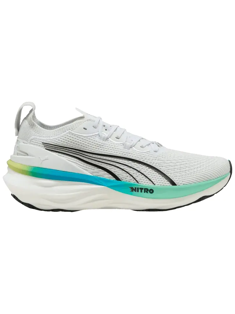 Кроссовки Puma ForeverRun Nitro 2 'White Speed Blue' — изображение 1 из 1, белый