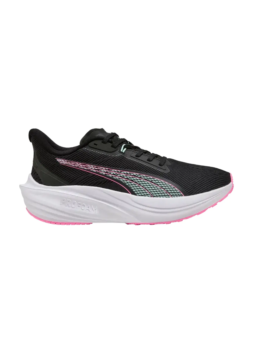 Кроссовки Puma Darter Pro — изображение 1 из 1, черный/зеленый/розовый