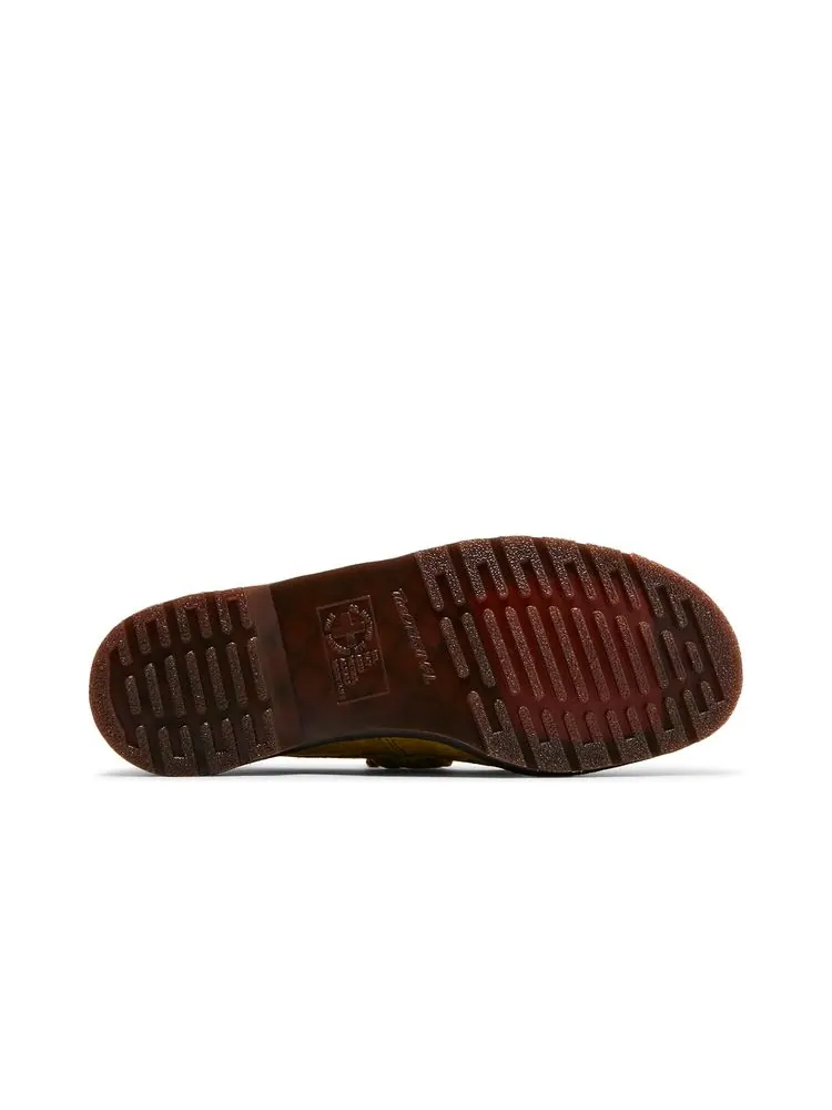 Кроссовки Dr. Martens Adrian Snaffle Repello Emboss Suede Kiltie Loafer Moss Green — изображение 4 из 6, зеленый