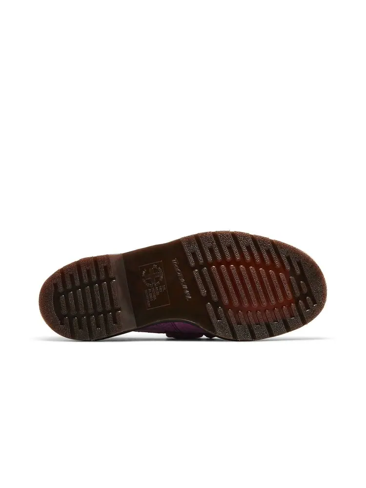 Кроссовки Dr. Martens Adrian Snaffle Repello Emboss Suede Kiltie Loafer Thrift Pink — изображение 4 из 6, розовый