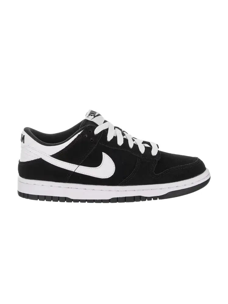 Кроссовки Nike Dunk Low GS 'Black White' — изображение 1 из 1, черный
