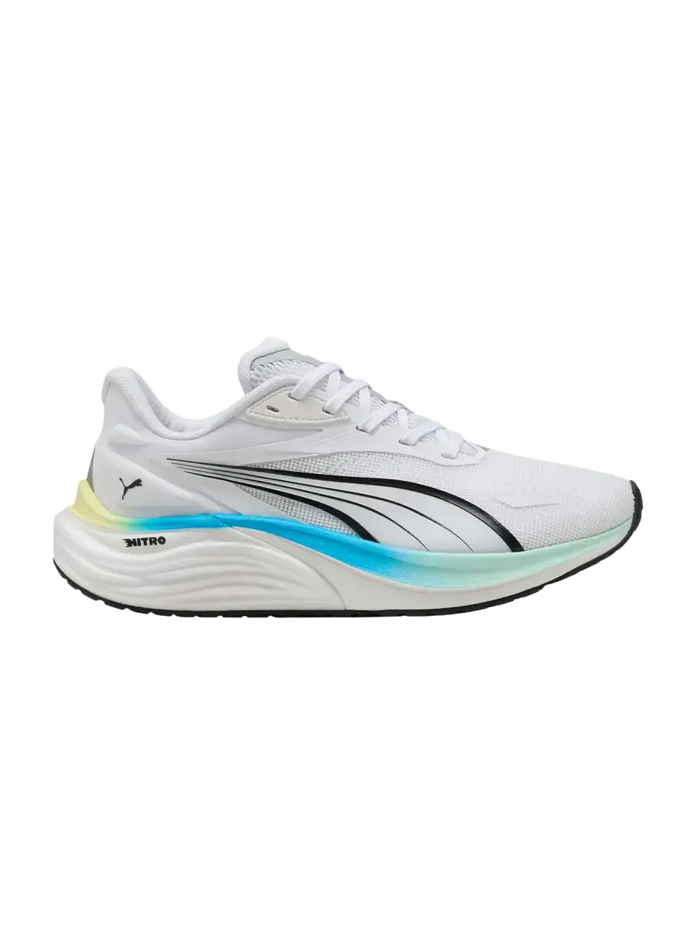 Женские кроссовки Puma Electrify Nitro 4 — изображение 1 из 1, белый--синий