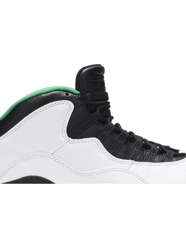Кроссовки Air Jordan 10 Retro Seattle 2019 — изображение 2 из 8, зеленый
