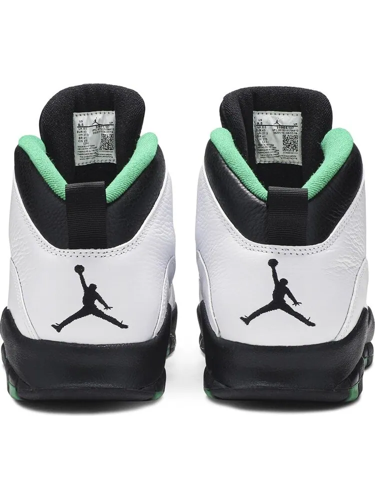 Кроссовки Air Jordan 10 Retro Seattle 2019 — изображение 6 из 8, зеленый