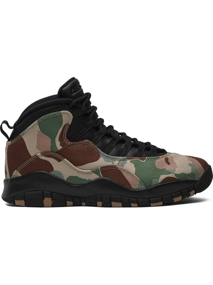 Кроссовки Air Jordan 10 Retro Desert Camo — изображение 1 из 8, коричневый