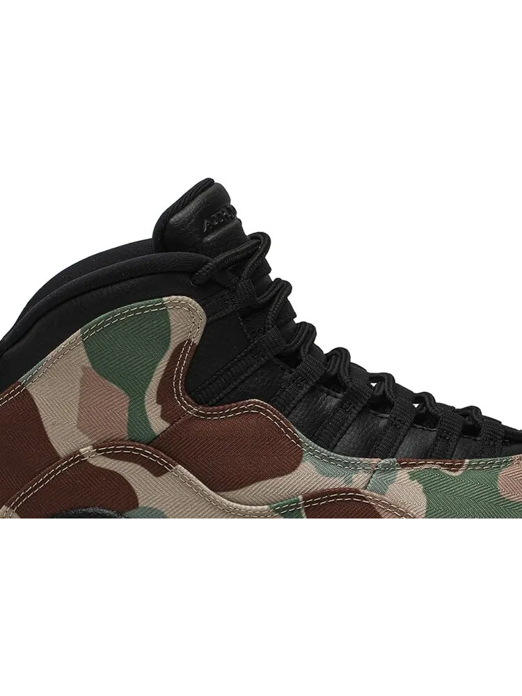 Кроссовки Air Jordan 10 Retro Desert Camo — изображение 2 из 8, коричневый