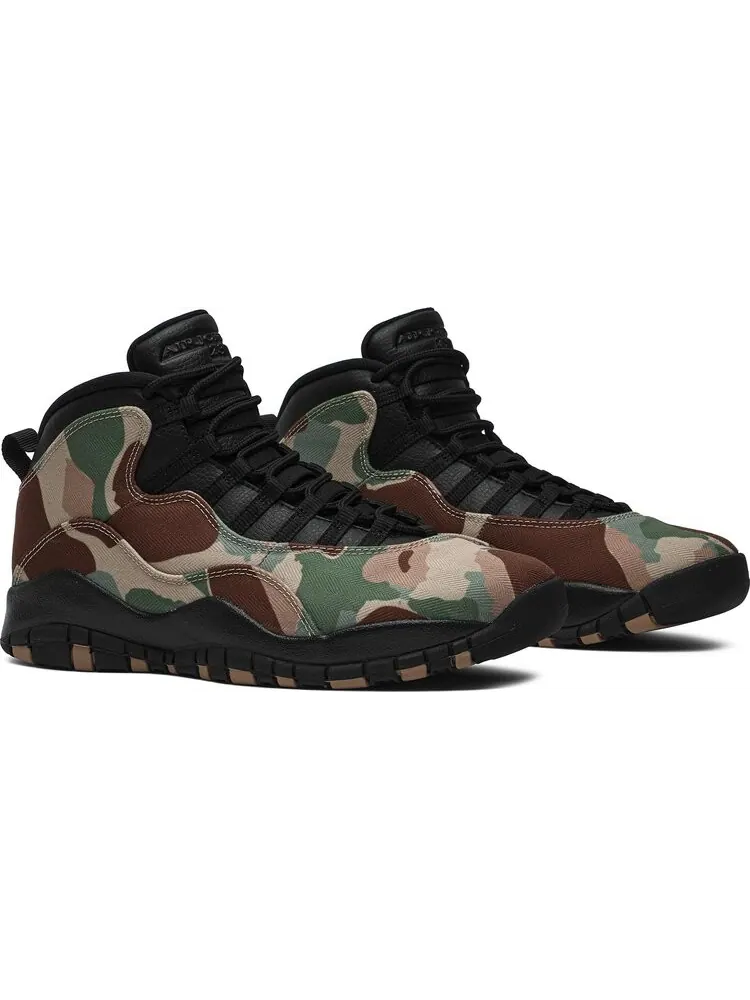 Кроссовки Air Jordan 10 Retro Desert Camo — изображение 8 из 8, коричневый